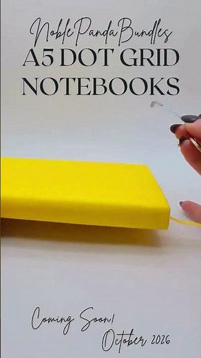 ✨ The Perfect A5 Dot Grid Notebook for Journaling & Planning