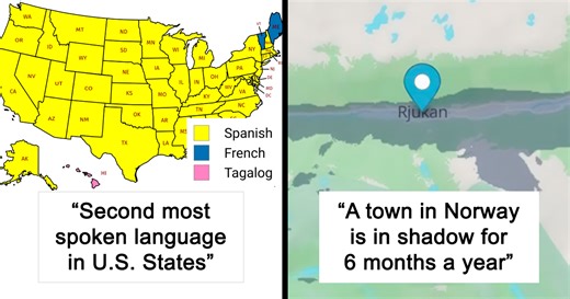 35 Fun Maps That Provide Interesting Facts And Statistical Data