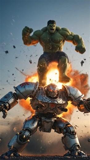 HULK vs Killer Robot 🤖 | Epic City Battle‼️