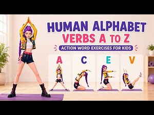 Alphabet Workout for Kids | Learn ABC Letters with Body Movements