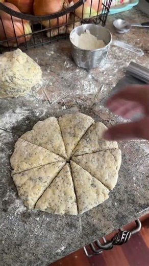 Scones are a mix between a cookie and a biscuit. #Shorts #myeverydayordinarylife