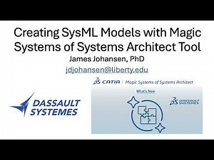 SysML Modeling with Magic Sysems of Systems Architect