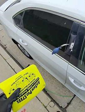 Using🔥 Air Shim and Air Jack to Unlock a Volkswagen Door - It's Stuck Tight