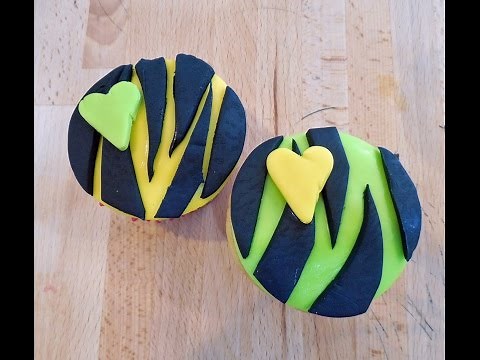 Birthday Zebra Cupcakes - How to Make