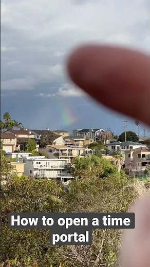 How to Open a Time Portal