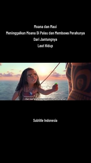 Moana and Maui Journey: Leaving Moana on the Island