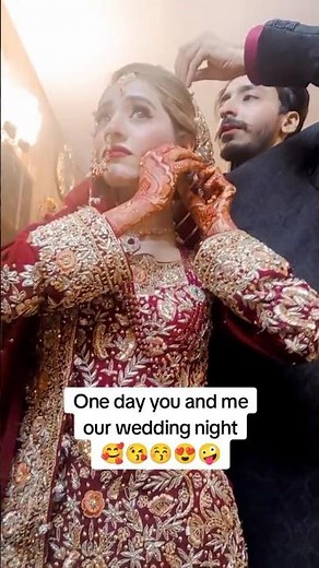 Husband wife Wedding first night love True love 😘#wedding #weddingceremony #bridalevent #viralvideo