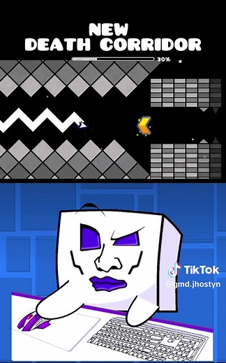 Exploring the Death Corridor in Geometry Dash