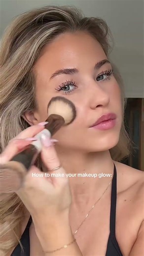 Will never not do this !! Using @rhode skin glazing milk & @Charlotte Tilbury bronzer #shorts #fyp