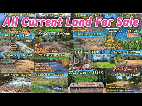 Land Acreage For Sale In California - All Current Properties For Sale