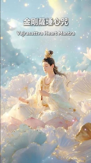 《金剛薩埵心咒》心念安穩，澄明自現 #金剛薩埵心咒