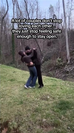 A Lot of Couples Don’t Stop Loving Each Other… They Stop Feeling Safe ❤️