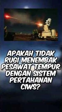 Is it wasteful to shoot planes with CIWS❓❗ #CIWS #phalanx #shorts