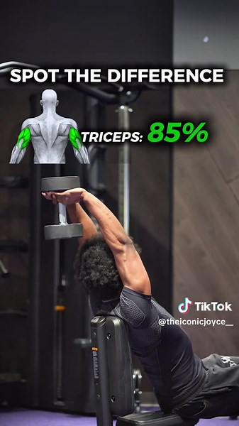 How to actually grow your triceps with overhead extensions. Keep your elbows fixed and let the stretch happen behind your head. overhead triceps extension tutorial• Dumbbell Overhead Tricep Extension form. #tricepsexercisesform #howtogrowtriceps #tricepslongheaddumbbell #dumbelloverheadtricepsextensionform #growtricepslonghead