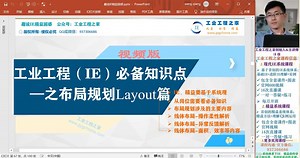 工业工程IE中的布局规划应用剖析