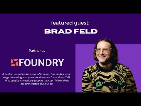 Colorado Innovators: Brad Feld, Partner at Foundry Group