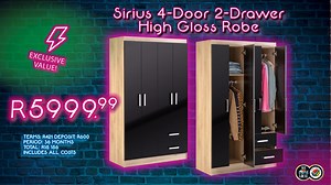See something that you like? To view this Sirius 4-Door Robe ONLINE click the link in our bio. We deliver same day nationwide! Valid until 17 September 2025. View all our New Range ONLINE. We are open on: Monday-Friday: 8am - 5pm Saturday: 8am - 1pm Sunday: Closed | Best Home & Electric