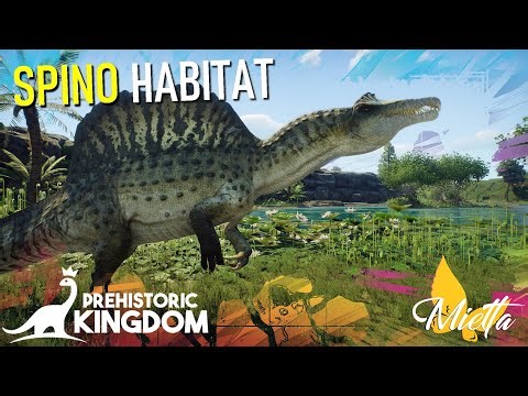 Spinosaurus River Habitat Build | Prehistoric Kingdom Ep.13