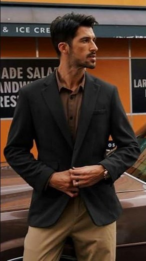 Elevate Your Look with the Men's Corduroy Blazer