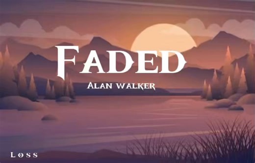 318K views · 12K reactions | Alan walker - Faded (lyrics)  | L o s s | Facebook