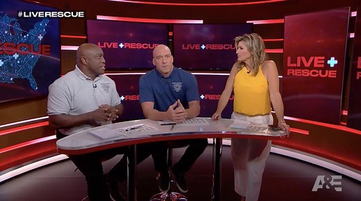 Just now on Live Rescue in Paterson, New Jersey a man was struck by a New Jersey Transit commuter train outbound from New York City. | A&E