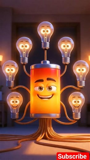 Why Bulbs Stay Bright in Parallel? 🤔⚡ #shorts