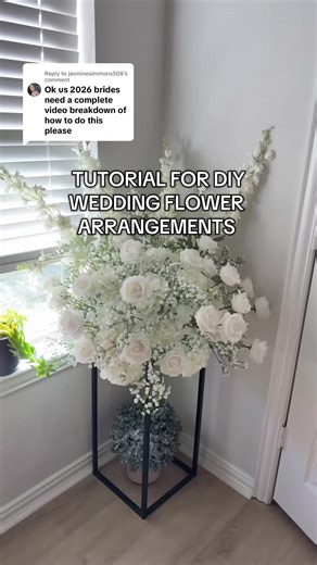 DIY Wedding Flower Arrangements Tutorial for Beginners