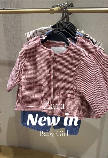 Zara New Collection for Baby Girls - July 2025