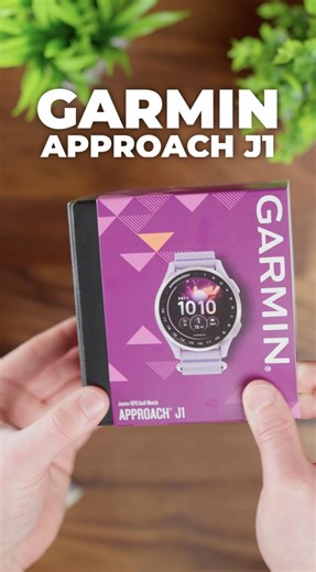 Unbox the Garmin Approach J1, the first golf watch made specifically for juniors! The J1 features tee guidance, adjustable par and pace of play — an innovative watch that grows alongside golfers: https://www.playbetter.com/products/garmin-approach-j1-golf-gps-watch | PlayBetter.com