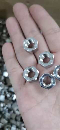Hex Nuts In Material Inconel 625 / UNS N06625 , Ready to ship #aerospace #marine #nuclearpowerplant