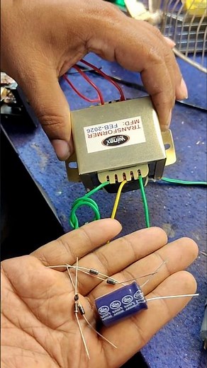 Transformer AC to DC 12v convert part 1 #shorts #repairingshop #sunilrepairingcentre