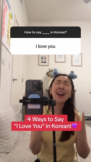 4 ways to say I love you in Korean!💌 How to study Korean How to read Korean How to speak Korean How to improve Korean How to learn Korean #korean #readkorean #studykorean #learnkorean #koreanlanguage #koreanclass #koreanteacher #koreanlesson #koreanlanguage🇰🇷 #koreanteaching #koreanphrases #koreanstudy