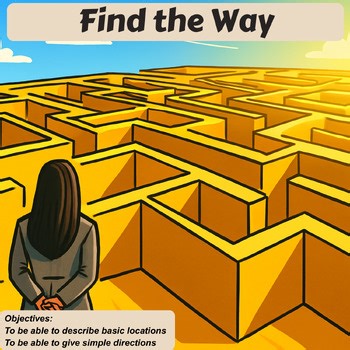 ESL Speaking & Grammar Activities: Giving Directions & Describing Locations
