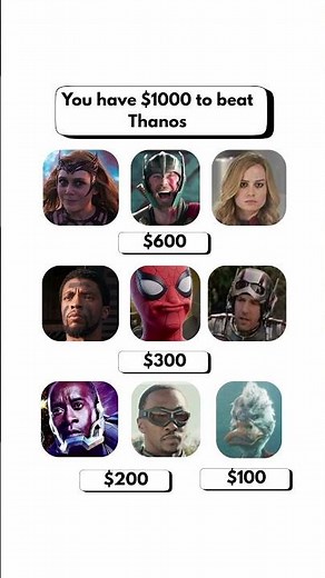 How will you beat Thanos?🤔👀