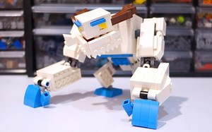 乐高MOC教程 我的世界 霜冻巨兽Frostmaw 拼搭指南