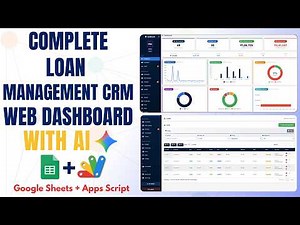 How to Build a Loan Management System with Google Apps Script & Google Sheets | E43