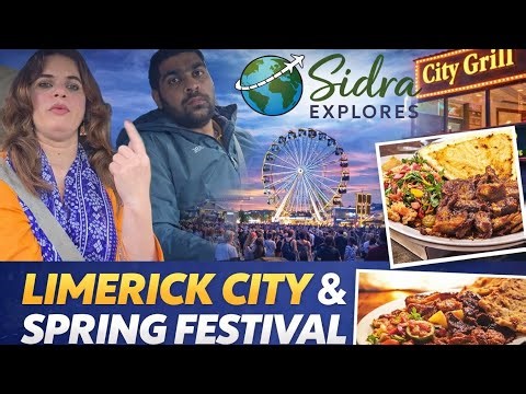Limerick City Spring Festival 🇮🇪 | Exploring Limerick & Dinner at City Grill