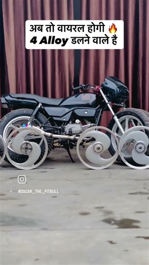 4 alloy 🔥 splendor modified #video_viral #automobile #splendormodified 💯💥