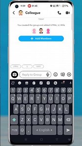 How to Create and Manage a Snapchat Group Chat #shorts