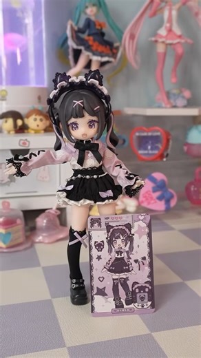 🎁Electronic Pet Game World Series 1/12 BJD Blind Box, Brand: Advocate Freedom https://www.kikagoods.com/products/electronic-pet-game-world-series-1-12-bjd-blind-box This style is ' 💜Lace Cat Paradise '!🐰Height about 7.3" - 8.1" 💕𝐅𝐢𝐧𝐝 𝐦𝐨𝐫𝐞 at kikagoods.com 🧡Follow us and get the newest toy share daily #kikagoods #actionfigure #kawaii #balljointeddoll #blindbox #bjd | KikaGoods