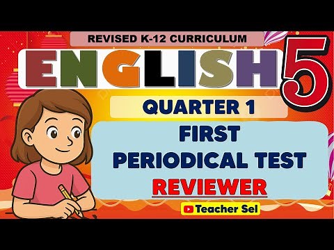English 5 First Quarter Periodical Test Reviewer #Reviewer #Grade 5 #Examination #Reviewer