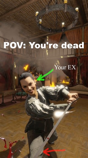 Kubold on Instagram: "Longswords rule - FPP Sword Game #hellishquart #gaming #fightinggames"