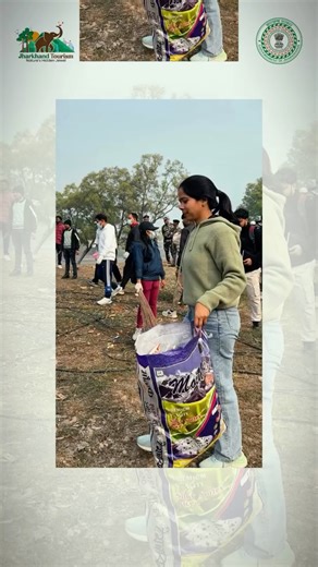 Vasudha Kalyan on Instagram: "On National Tourism Day 2026, Koderma didn’t just celebrate tourism — we took responsibility for it. District Administration Koderma, Vasudha Kalyan Foundation Hazaribagh, and local influencers came together at Tilaiya Dam with one mission: clean and responsible tourism. What started as an awareness drive became a people’s movement as 500 kg of non-biodegradable waste was removed, spreading a strong message — travel is our right, but polluting is not. Through street