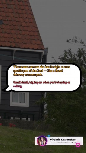  Word of the Day: Servient Estate The servient estate is the property that grants an easement to another property. That means someone else has the right to use a specific part of that land — like a shared driveway or access path. Small detail, big impact when you're buying or selling. #WordOfTheDay #RealEstate101 #NHRealEstate #Harmonyrealestate | Virginia Kazlouskas | Facebook