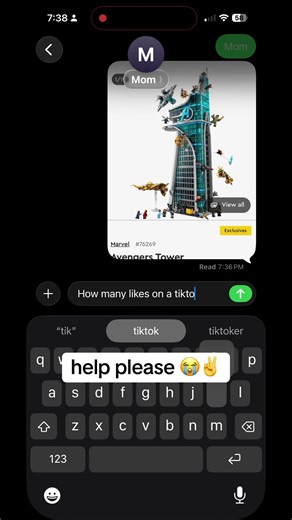 ts is not easy 😭😭 #lego #marvel #fyp #legotiktok #viral | fyp viral foryoupage avengers tower marvel mcu