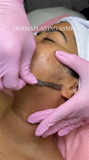 MICHELLE HASHIMI on Instagram: "Dermaplaning ASMR for the smoothest glowiest skin ✨🪞 Dermaplaning blade is from @dermaplanepro use my discount code “MH10” 💰 Dermaplaning oil is mine 💖 will be restocking soon #dermaplaning #dermaplane #asmr #sounds #satisfying #dermaplanepro #dermaplaningfacial #longisland #newyork #nyc #hicksville #longislandnewyork #facials #facial #facialtreatments #skin #skincare #glowingskin #glassskin #glassskingoals #satisfyingvideo #asmrvideo #asmrsounds"