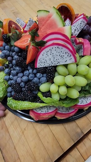 Colorful Fruit Platter Creation by Sedona Chef
