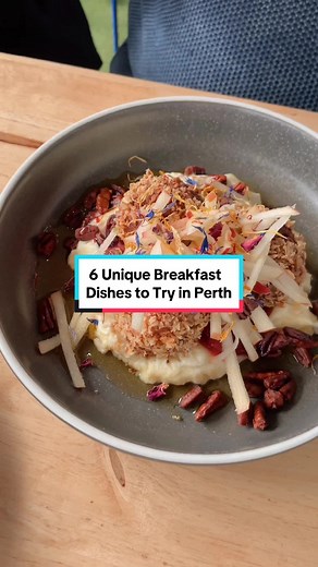 6 Unique Breakfast Dishes to Try in Perth