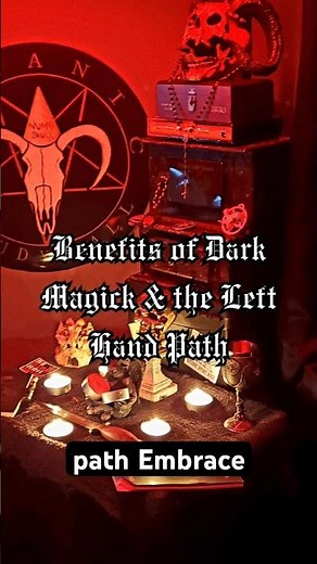 Benefits of Dark Magick & the Left Hand Path #lefthandpath #satanism #luciferianism #satanic