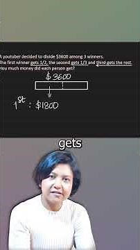 Fraction Word Problems 🔥 | Math #shorts